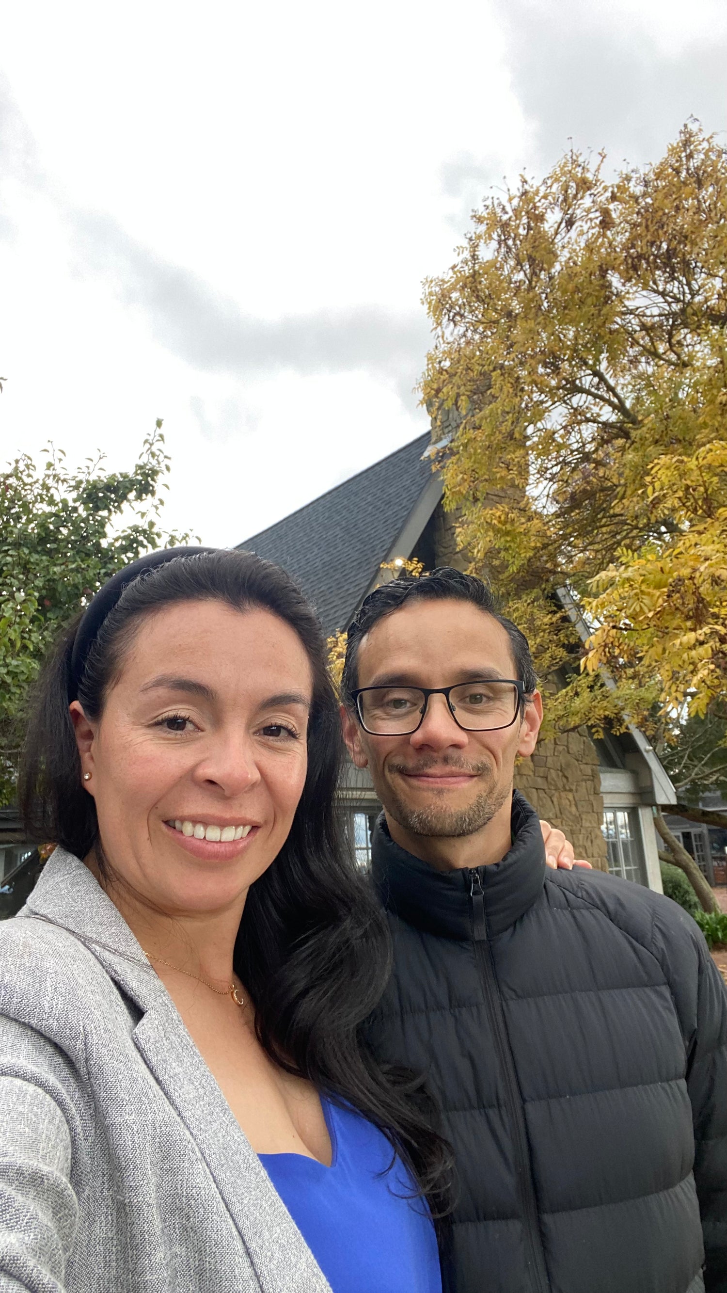 Andaky Coffee Traders founders Giovanny and Carolina in Victoria, Australia, providing direct-import specialty coffee from their family farms in Huila to Melbourne and Geelong cafes and offcies.